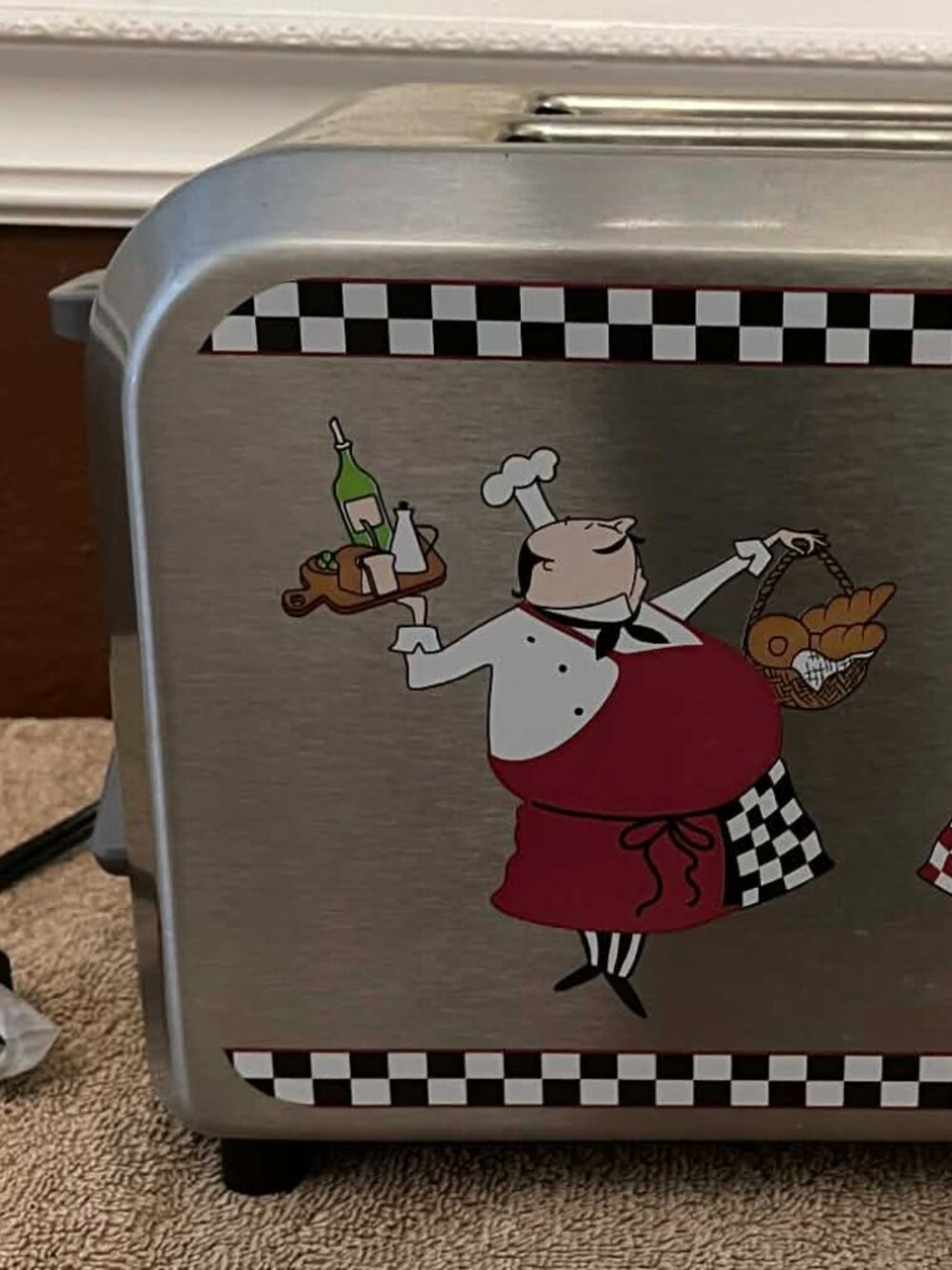 whimsical "bistro" toaster - Picture 2 of 7